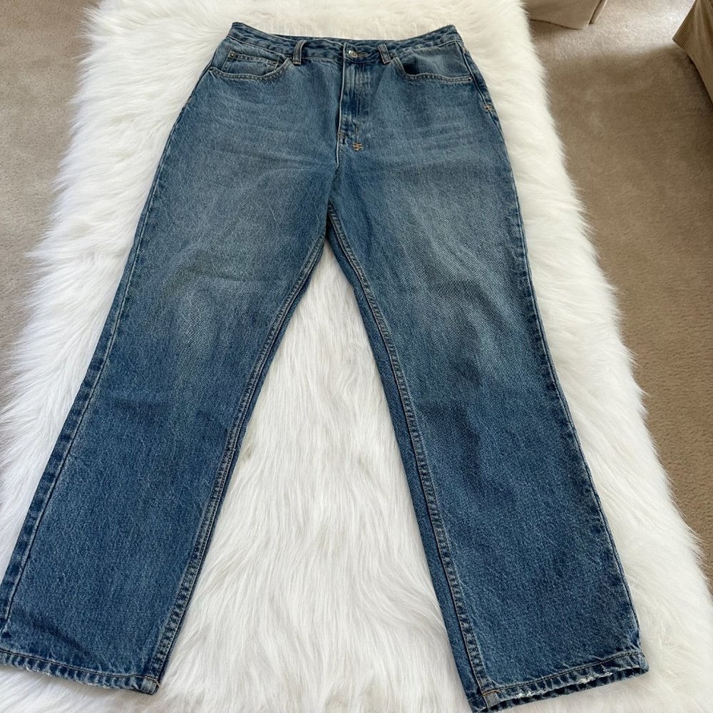 Ksubi Chlo Jeans Wasted Young American High Waist Relaxed Tapered Ankle Size 30 - Picture 8 of 15